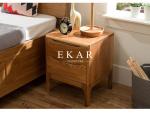 Bedroom Furniture Solid Oak Nightstand Bedside Table