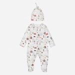 Newborn Jumpsuit Plain Autumn Long Sleeve Infant Clothing Bodysuit Cotton Baby