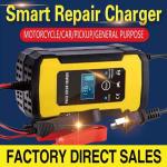 PC Fireproof Material 24V 12V 8A 10A 12A 15A Smart Battery Charger for
