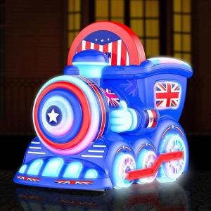 Wholesale Earn money amusement kids coin operated game machine child british train kiddie rides on car for sale from china suppliers