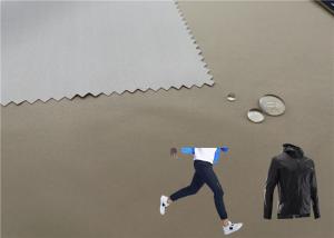 Wholesale Stretch Coating Grey Waterproof Sports Fabric Lightweight from china suppliers