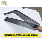 OEM Auto Ventshade Window Shades Dark Smoke Acrylic
