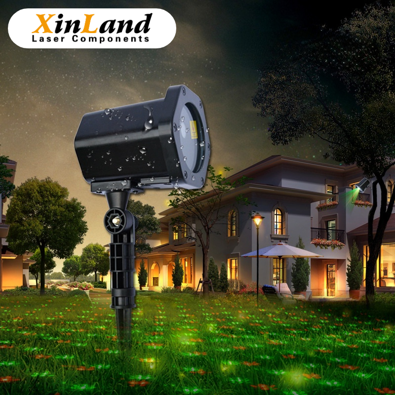 Animated RGB Laser Projection Light 3D LED Laser Projector Party Lights