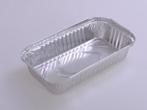 Wholesale Odorless Aluminium Foil Containers With Lids 158 * 106 * 28.5mm Environment Friendly from china suppliers