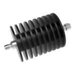 25W Round Black SMA Male Female RF Attenuator IP65 protection