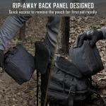 Tactical MOLLE Rip-Away EMT Medical First Aid IFAK Lifesaving Pouch,Outdoor