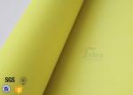 Welding Protection PU Coated Fiberglass Fabric 530g 550 Degree C Fire Blanket
