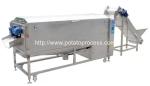 Brush Roller Type Potato Washing Peeling Machine