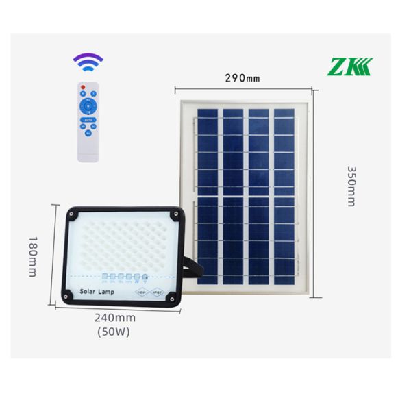 6500k Outdoor Solar Flood Lights IP67 Waterproof For Garden Security