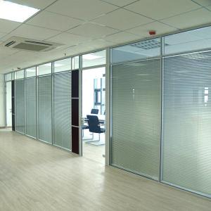 Wholesale Wall Curtain / Office Aluminium Glass Office Partition , Aluminum Wall Partition from china suppliers