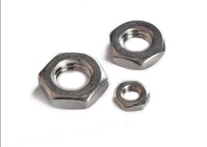 Wholesale M16 M18 Stainless Steel Hex Metal Nut HEXAGON THIN NUT SUS304 SUS316 for Industrial Applications from china suppliers