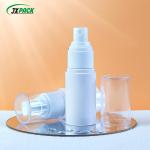 Collar Material Plastic Spray Bottles Round Shape For Luxury Cosmetic Packaging