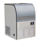 100kg SUS304 Stainless Steel Large Square Ice Cube Maker Machine 360W