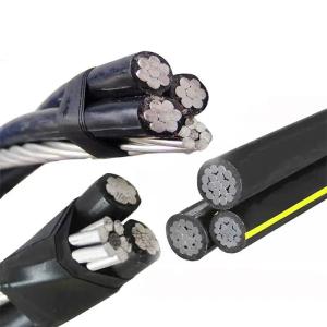Wholesale 1KV PVC / XLPE / PE Insulated Overhead Electric Transmission Aerial Bundled Cable from china suppliers