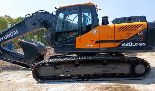 2023 Year Hyundai 220 Used Hrdraulic Crawler Excavator Large Equipment Machine