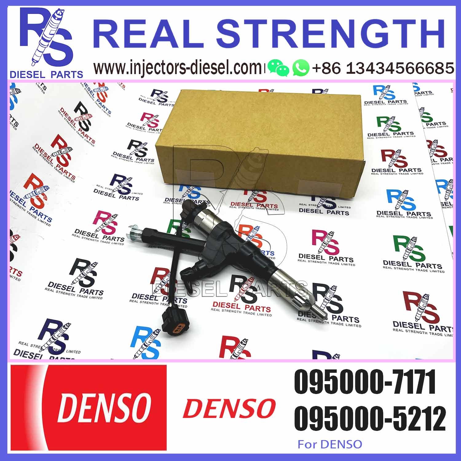 Diesel Fuel Injector 095000-7172 095000-7170 095000-7171 for HINO 23670-E0370 Injector 095000-7172