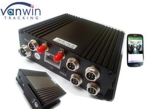 China Taxi Fleet Management GPS 4 Channel Mobile DVR 3G  Realtime Monitoring on sale