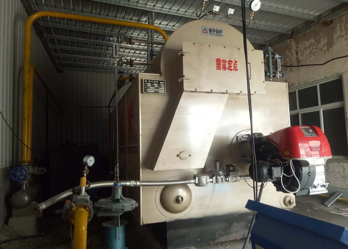 Industrial Durable Horizontal Steam Boiler , Wood Fired Boiler Install Quickly