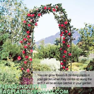 Wholesale Metal Garden Arbor Wedding Arch, Combination for Various Climbing Plants, Rose Vines, Bridal Party Decorati from china suppliers