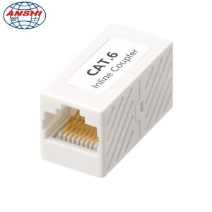 Wholesale Small Cat5e Cat6 Utp Rj45 Inline Keystone Coupler from china suppliers