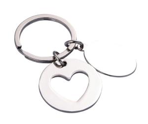 Wholesale Customized Logo Metal Keychain Holder With Individual Polybag Packaging from china suppliers