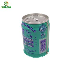 Wholesale Tin Cans for Alcohol Liquid Packaging 2Oz 70-133mm Height CMYK 4C Tins for Whiskey Wine from china suppliers