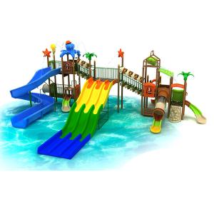Wholesale Swimming Pool Game Fiberglass Large Kids Slide Anti Ultraviolet from china suppliers