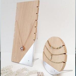 Wholesale Luxury Wooden Jewelry Display Stands For Retail Store Multi Color from china suppliers