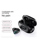 Clip On Sports Bluetooth Earphones Anti Lost Bone Conduction Wireless Mic