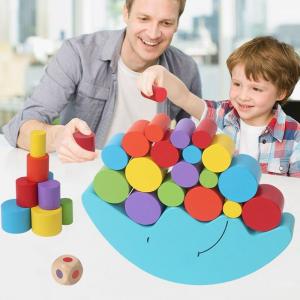 Wholesale Wooden Montessori Moon Balance Game For Early Learning from china suppliers