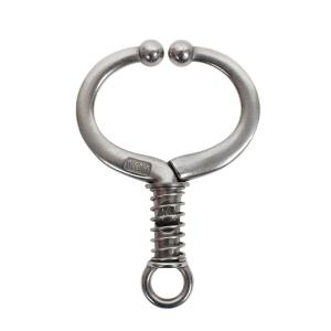 Wholesale High Durability Silver Bull Holder For 650KG Cattle Single Person Operation from china suppliers