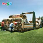 SayOk Commercial Inflatable Obstacle Course Inflatables Outdoors Giant