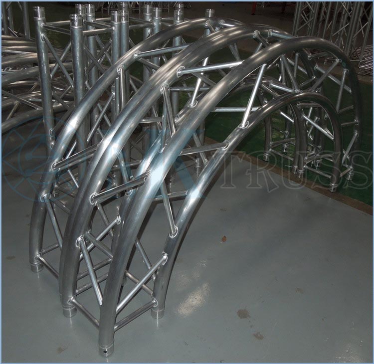 Customized Round Event Truss Structure with Lighting Display