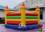 Kids Rainbow Inflatable Combo Bouncy Castle With Slide Made In China Inflatable