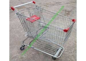 Wholesale American Style Supermarket Shopping Wire Cart / Customized Carbon steel Hand Trolley from china suppliers