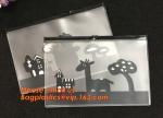 Popular Universal Plastic School Pencil Pouch bag, Custom transparent pvc