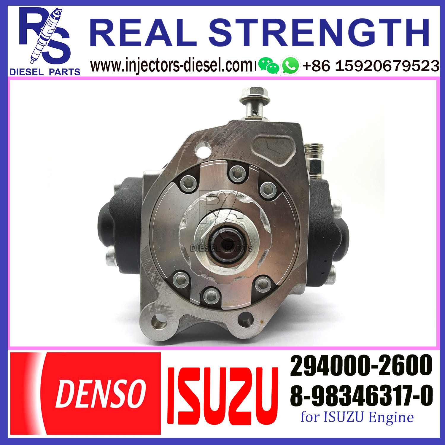 Diesel fuel pump 294000-0039 294000-2600 for ISUZU 4HK1 4JJ1 8-97306044-9 8-98346317-0