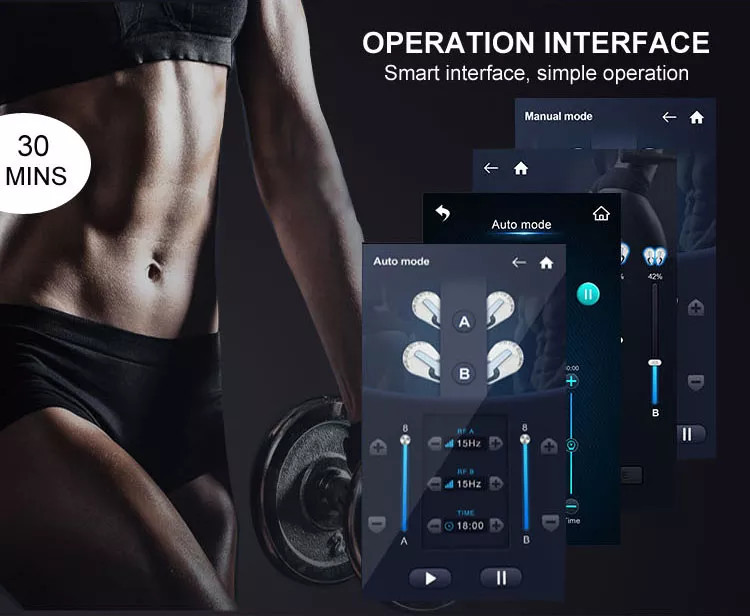 Emslim Electromagnetic Wave Machine Air Cooling Pelvic Floor Muscle Trainer Ems Rf Sculpting