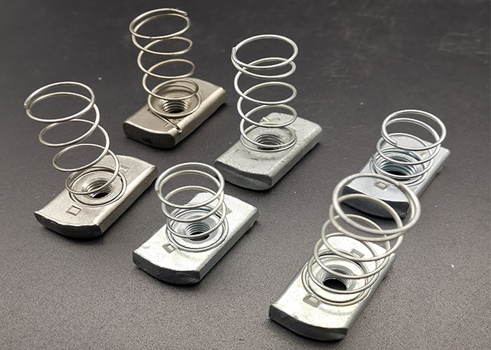 304 316 Stainless Steel m8 m10 m12 Unistrut Spring Nuts