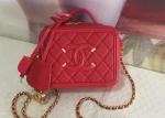 Caviar Skin Womens Luxury Handbag , 17cm Cowhide Shoulder Bag