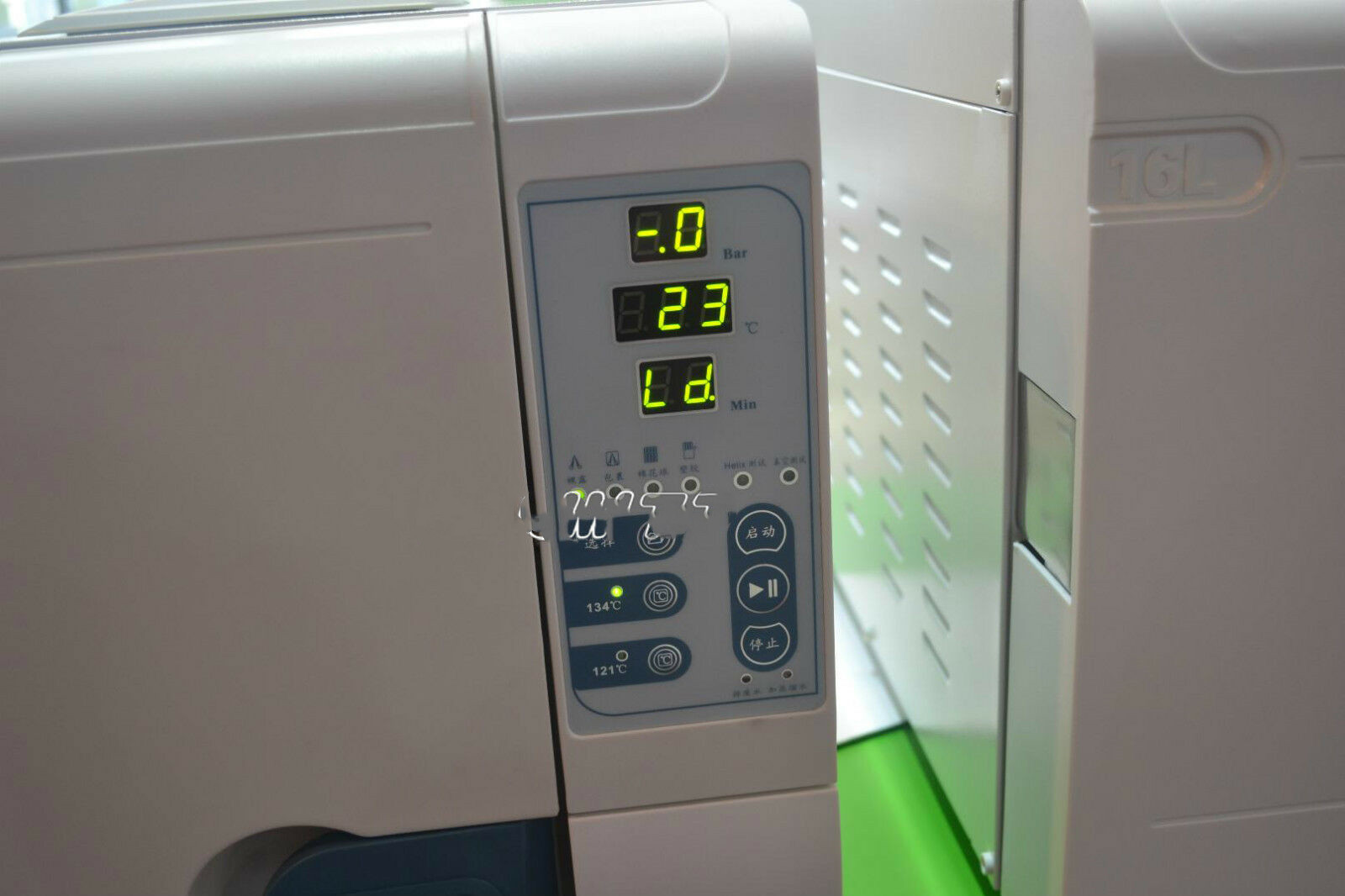 18L LED European Class B Dental Autoclave Sterilizer with Built-in Printer