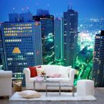 Non - Woven Fabric Waterproof Building Wall Interior Non Toxic Wallpapers CK12