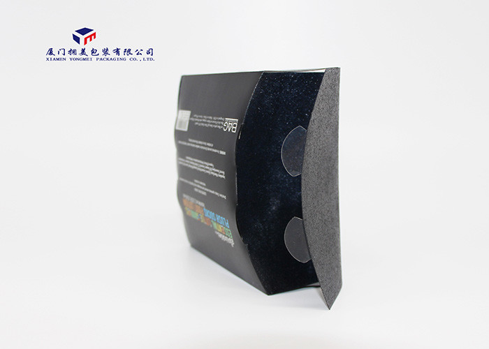 Custom Printed Plastic Pillow Boxes Rigid PVC 4 Sides Embossed 11.5X4.5X13cm