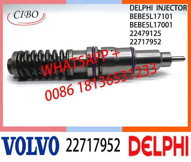 Fuel engine Diesel Injector 22717952 BEBE5L17101 BEBE5L17001 22479125 E3.5 for VOL D16 US15 CARB REGS