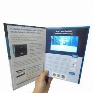 Wholesale Luxury LCD Advertising Wedding Invitation Video Card Party Promotional Gift from china suppliers