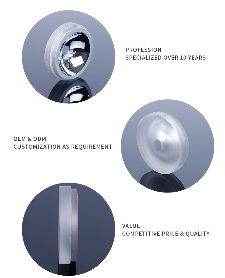 360 Degree BK7 Aluminum Telescope Laser Reflector Mirrors