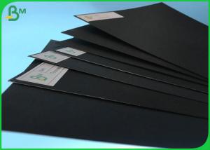 Wholesale 200g 250g Coated High Stiffness Book Binding Board / Black Cardboard In Sheet from china suppliers