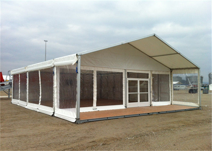 Elegant Different Shape Glass Wall Tent Structures For Outdoor Business Party