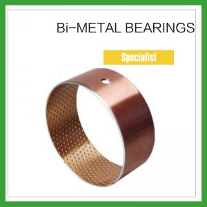 China Bimetal Composite Bearings &  Spilt Oilless Bushes For Engineering Machinery on sale