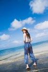 Scoop Neck Top With High Waist Women Swimwear 3 Pieces Beach Wear Bathing Suit